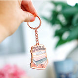 Forever Booked Book Store Keychain
