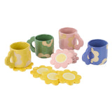 Posey Flower Mug - Pink