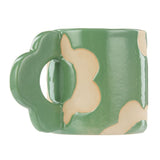 Posey Flower Mug - Green