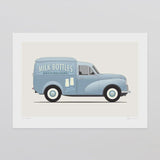 Milk Truck Art Print