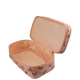 Blush Butterfly - Double Zip Utility