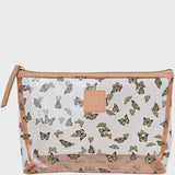 Blush Butterfly - Clear Holdall