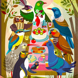 Party In The Forest - Mini Notecard