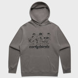 The Perch - Early Birds - Hoodie - Faded Grey