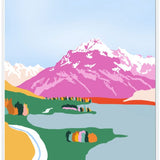 Majestic Mount Cook Art Print