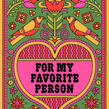 Favourite Person Card