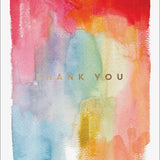Colourful Thanks Foil Card