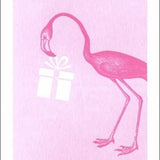 Pink Flamingo - Mini Card