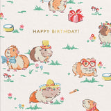 Guinea Pig Birthday - Card