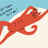 Birthday Suit - Birthday Card