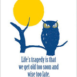 Life's Tragedy - Card