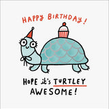 Turtley Awesome Birthday - Card