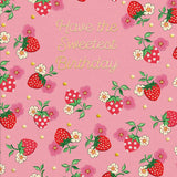 Sweetest Strawberry - Birthday Card