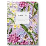 Kaleido A6 Soft Cover Notebook - Marble Orchids