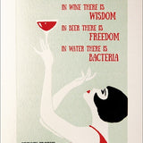 Wine Beer Water Card