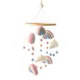Mobile - Handmade Felted Rainbows