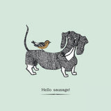 Hello Sausage - Foil Card