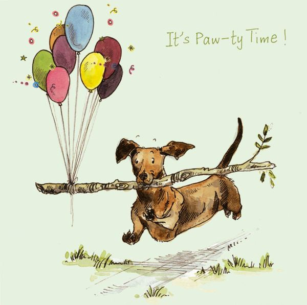 Pawty Time - Card