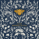 Hap-Bee Birthday - Foil Card