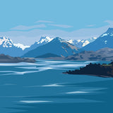 Lake Wakatipu - Notecard