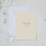Tiny Little Miracle - Card