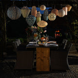 Outdoor LED Solar Lantern - Jar 30cm