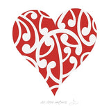 Unfurling Love (Detail) - Mini Notecard