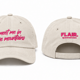 Flair Cap - Ecru - Meet Me in The Mountains