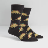 Men's Crew Socks - Tacosaurus