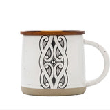 Glazed Ceramic Mug - Miriama Grace-Smith / Stone