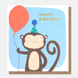 Monkey Happy Birthday - Card