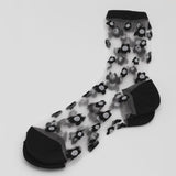 Natalia Sheer Socks - Black