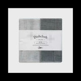Natural Dish Cloth - Cotton & Rayon/White & Grey