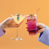 Disco Cowboy Drink Markers - Set 4