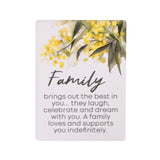 Native Blooms Family Ceramic Magnet