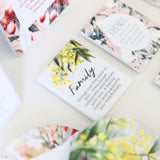 Native Blooms Family Ceramic Magnet