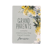 Native Blooms Grandparents Ceramic Magnet