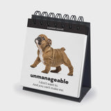 Daily Doggo Desktop Flip Book