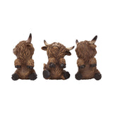 Saddle & Bloom Highland Cow Pot Hangers - Assorted