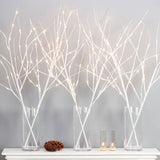 Set of 6 Faux Light Branches