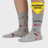 Prosec-Ho-Ho-Ho - Womans Crew Socks
