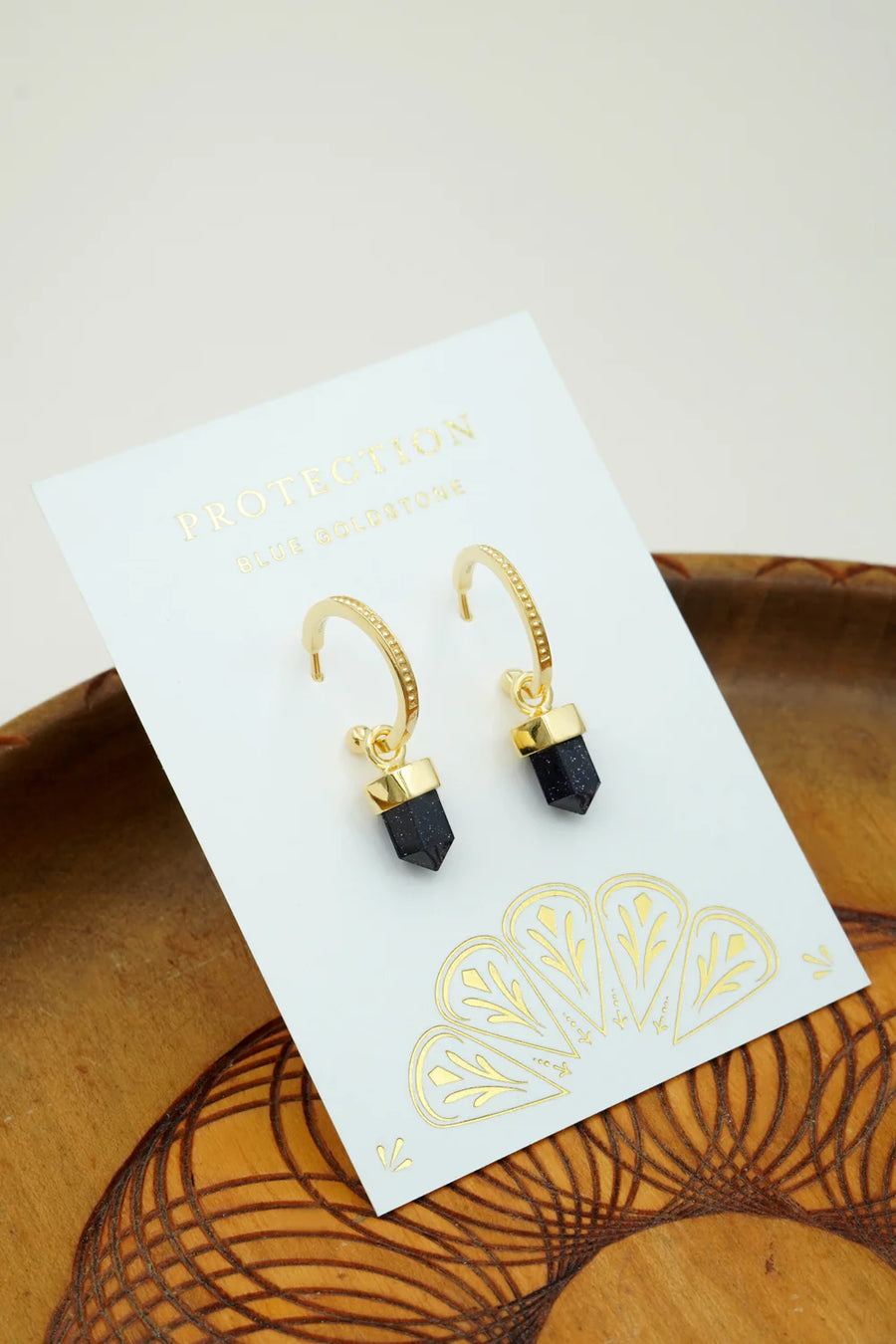 Protection Intention Hoops - Gold