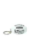 Rugby Ball - Keyring White