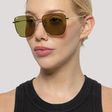 Otra Sunnies - Rita - Gold/Green