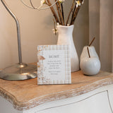 Rustic Meadow - Home Verse Plaque