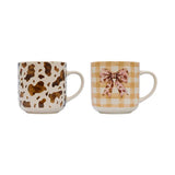 Saddle & Bloom Bow Mug