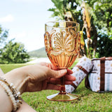 Saddle & Bloom Set Of 2 Outdoor Wine Glasses