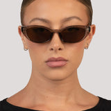 Otra Sunnies - Shona - Transparent/Olive