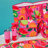Smoothie Cup Wave 500ml - Pink Red