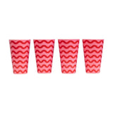 Summer Waves Bamboo Melamine Cup & Jug Set
